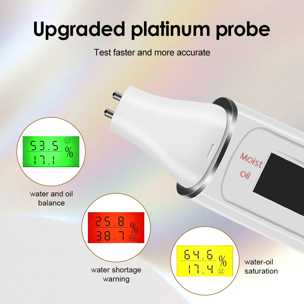 Portable Face Skin Tester Digital Moisture