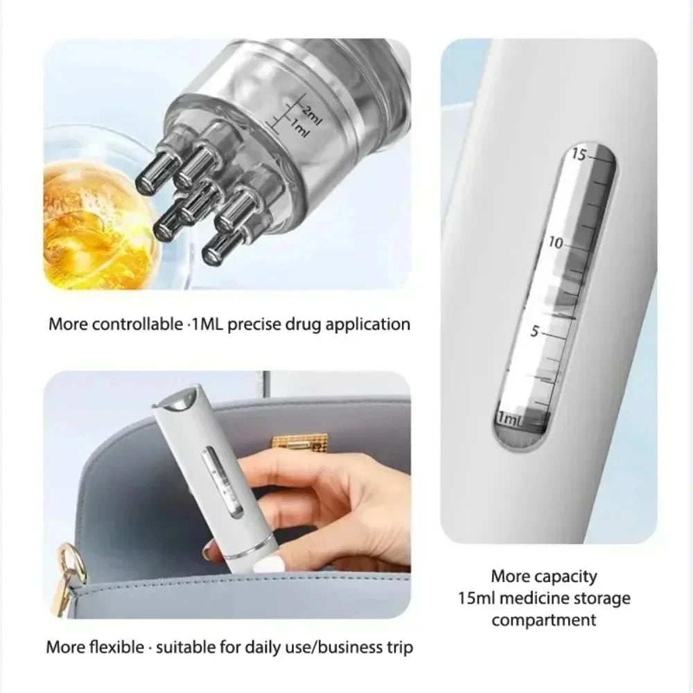Portable Scalp Applicator Comb Massager