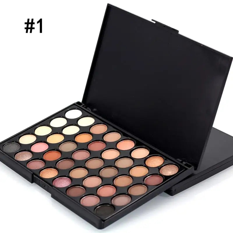 78-Color Glitter Matte Eyeshadow Palette