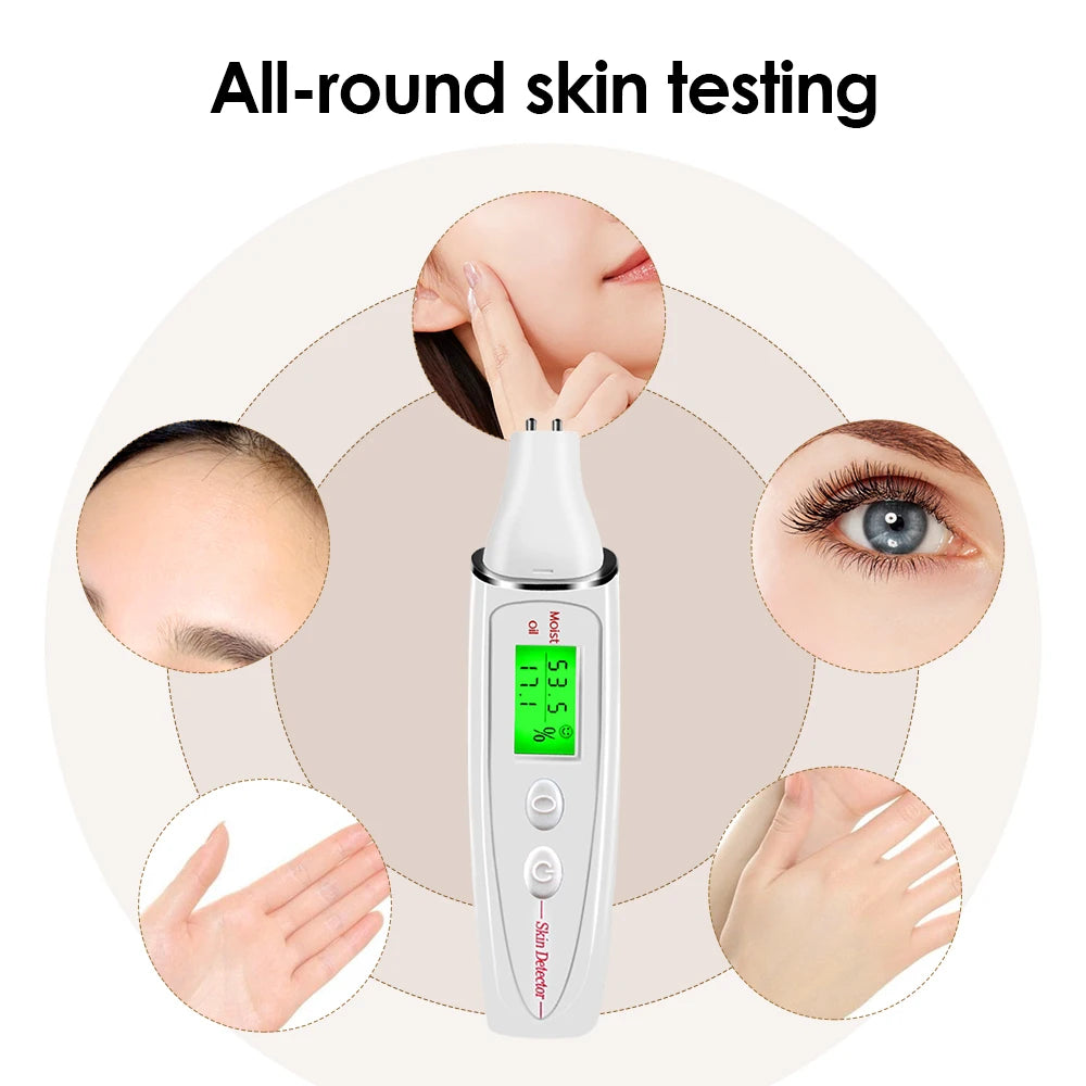 Portable Face Skin Tester Digital Moisture