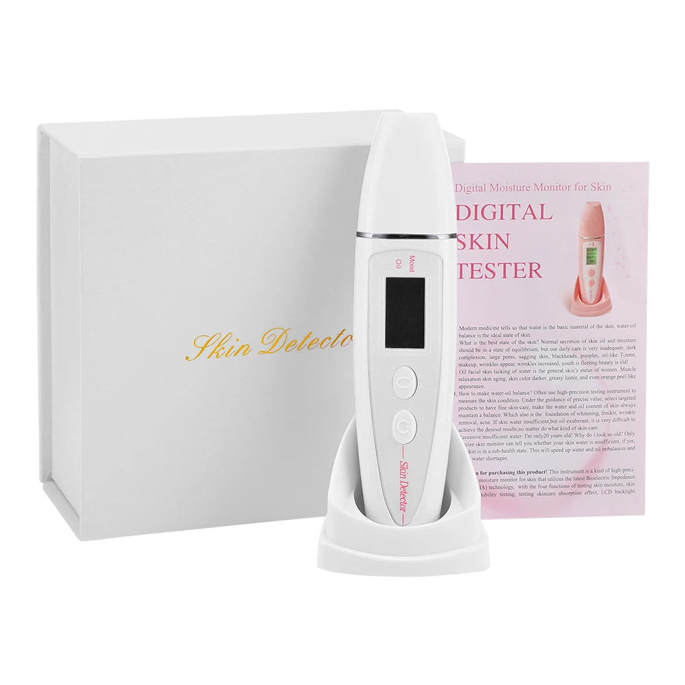 Portable Face Skin Tester Digital Moisture