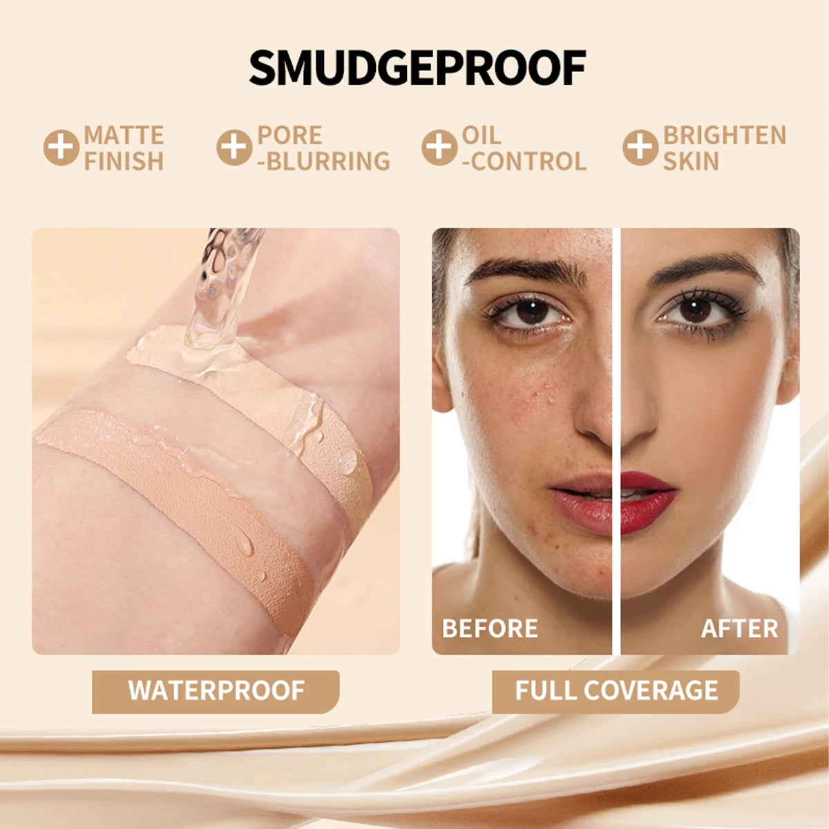 15-Color Concealer Contour Palette Professional Cream Makeup