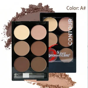 6-Color Contour Highlight Palette