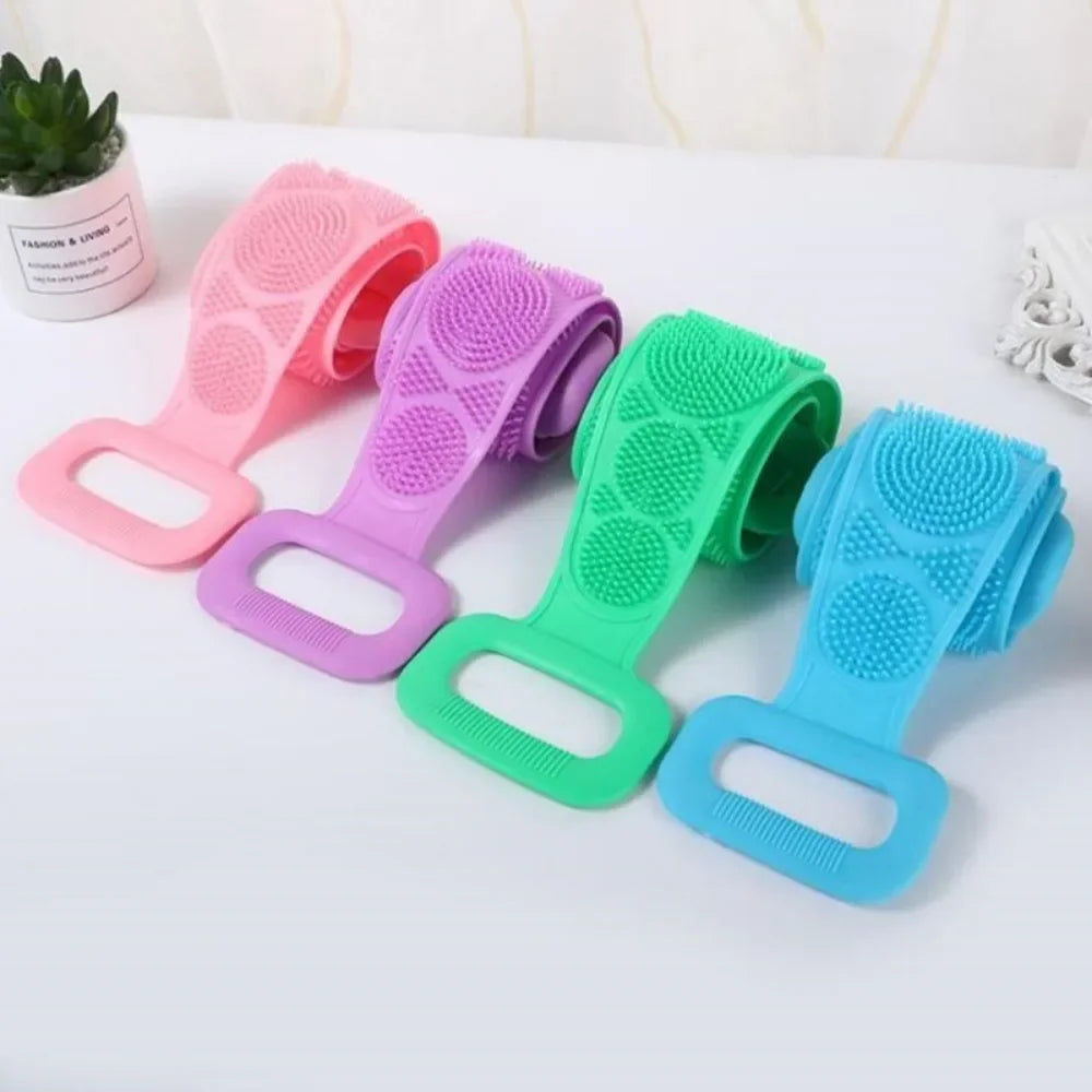 Silicone Body Scrubber Back Brush