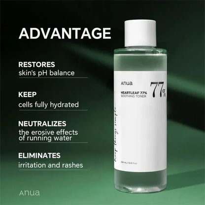 Heartleaf 77% Soothing Toner Oil Control