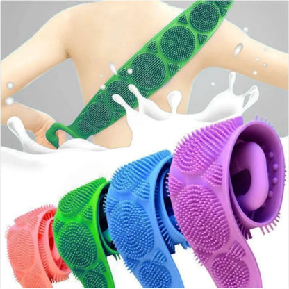 Silicone Body Scrubber Back Brush