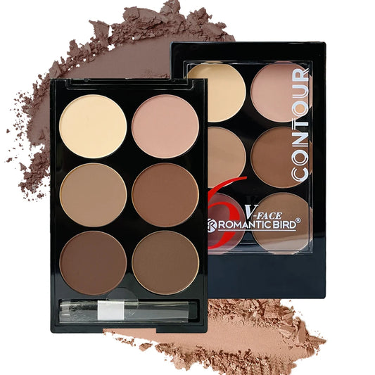 6-Color Contour Highlight Palette