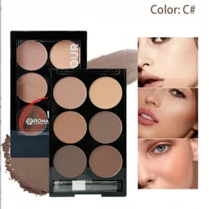 6-Color Contour Highlight Palette