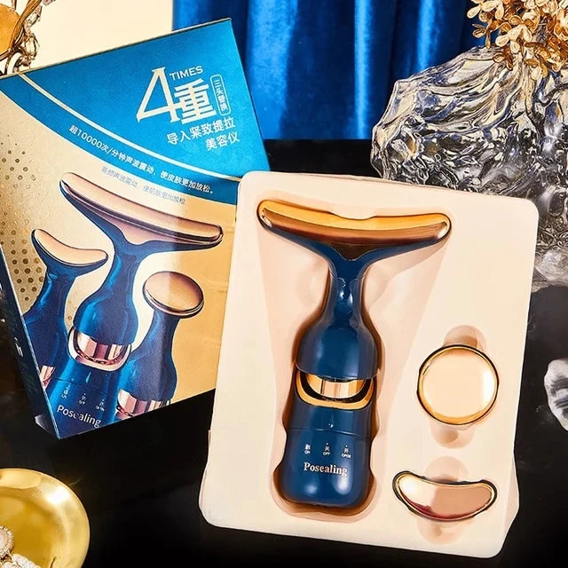 3-in-1 Facial Lifting Device Neck Eye Massage