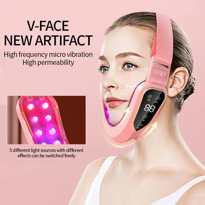 LED Photon Therapy Facial Massager