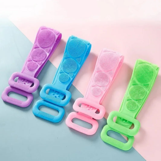 Silicone Body Scrubber Back Brush