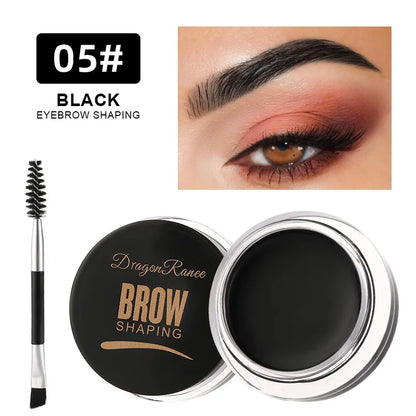 Dragon Ranee 6-Color Eyebrow Styling Cream Gel Wax
