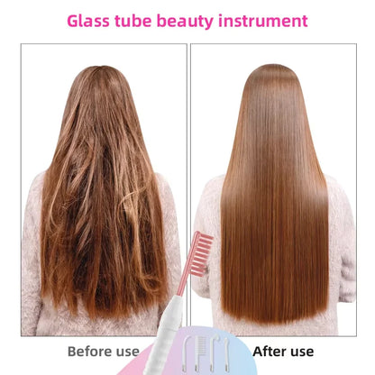 4-in-1 High Frequency Electrode Glass Tube Acne Skin Care Wand