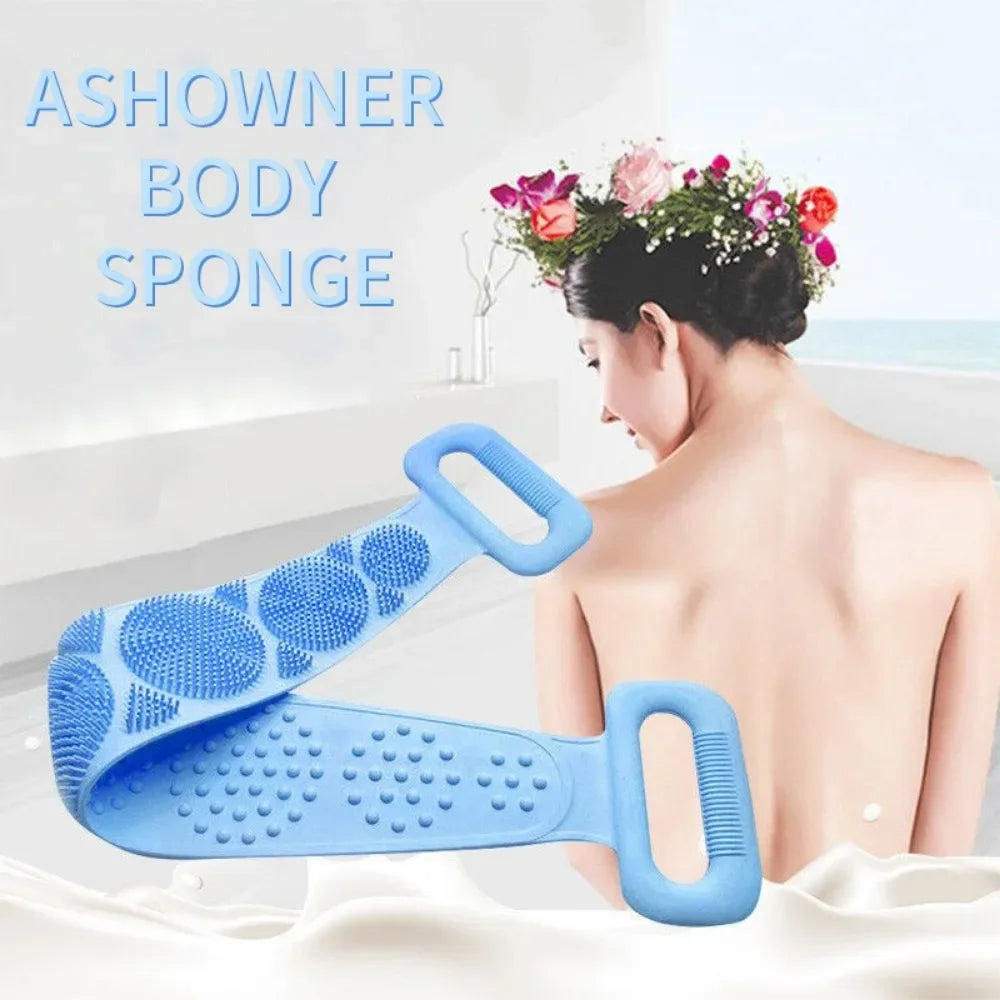 Silicone Body Scrubber Back Brush