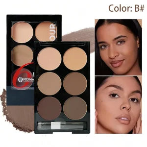 6-Color Contour Highlight Palette