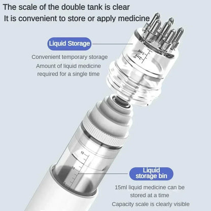 Portable Scalp Applicator Comb Massager
