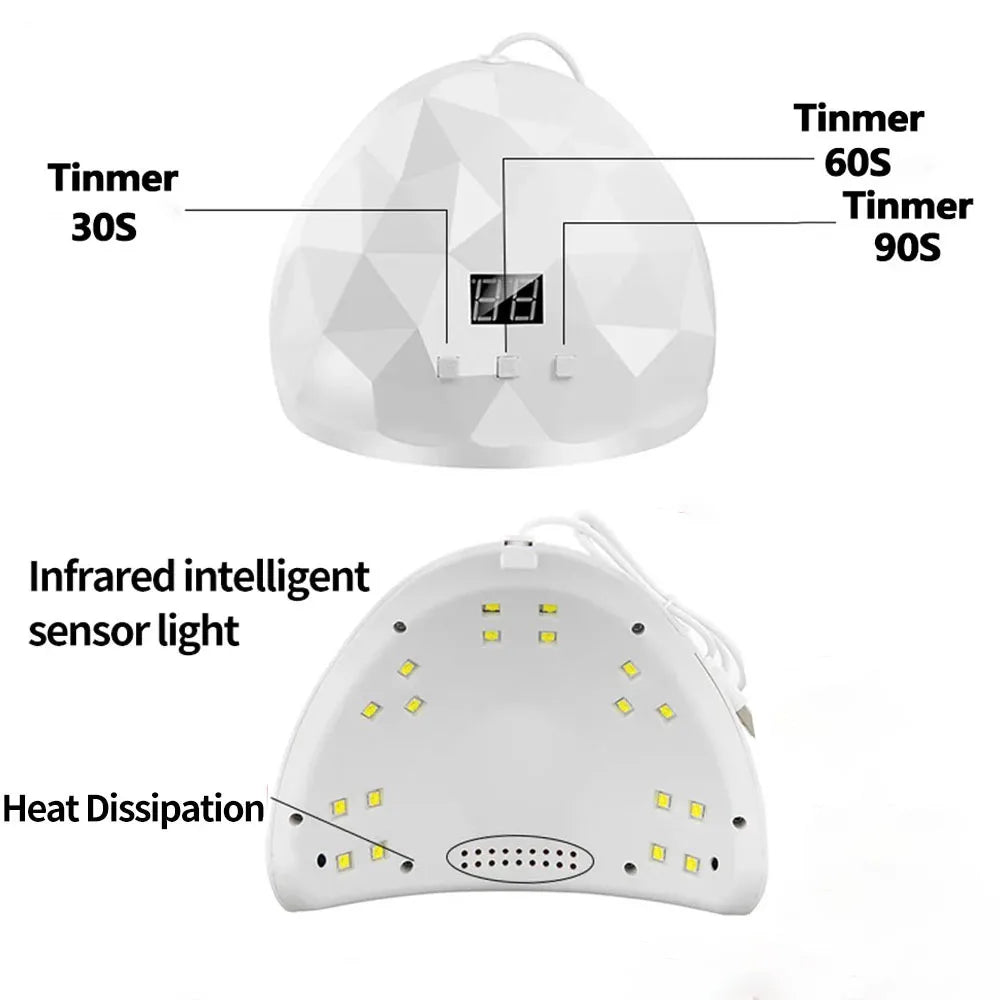 88W UV Nail Dryer Lamp