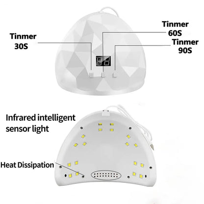 88W UV Nail Dryer Lamp
