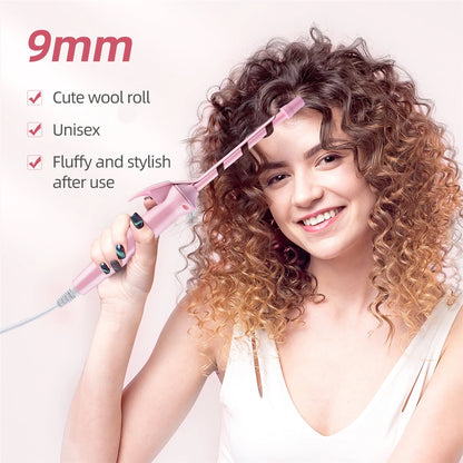 Mini Hair Curling Iron Ceramic Wand