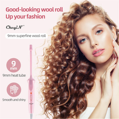 Mini Hair Curling Iron Ceramic Wand
