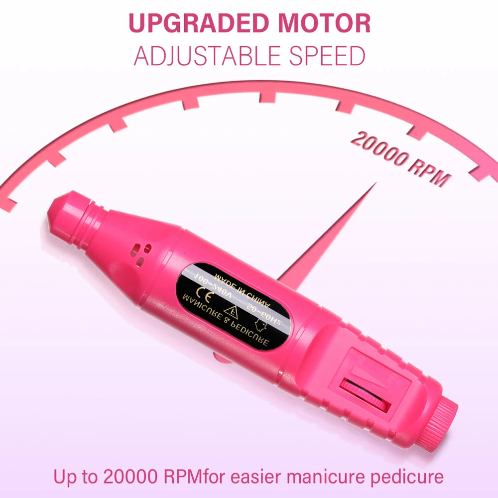 6-in-1 Electric Nail Drill Kit