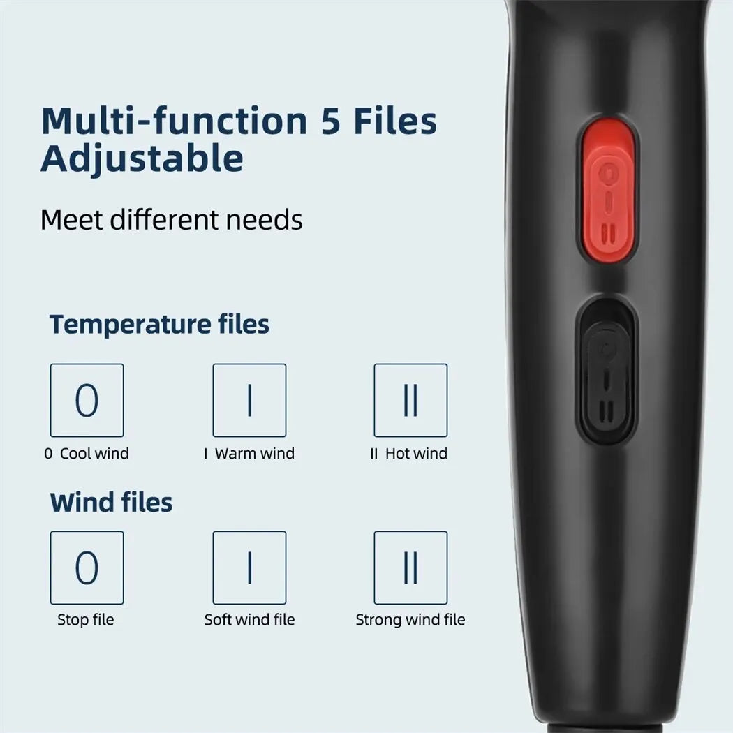 1600W Hair Dryer with Negative Ion