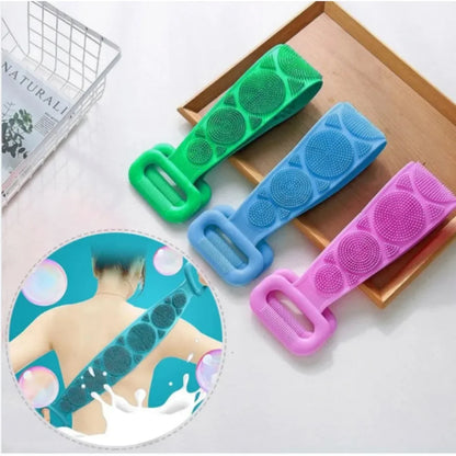 Silicone Body Scrubber Back Brush