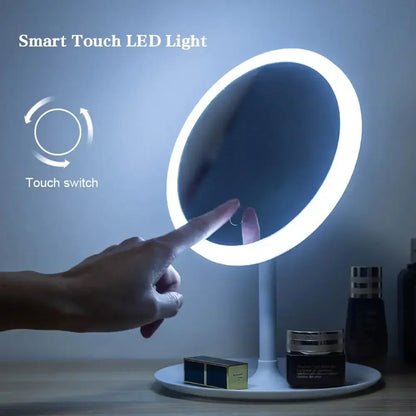 LED Lighted Makeup Mirror with Stand