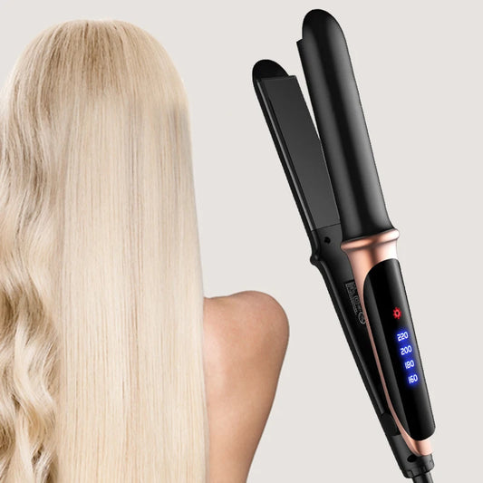 2-in-1 Flat Iron Hair Straightener